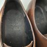 John White tan brown Moore leather shoes, Size 9, EU 43, dress shoe Image 7