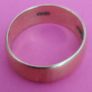 "Wedding Band" GOLD  ring 18ct 750 4.5g Image 2