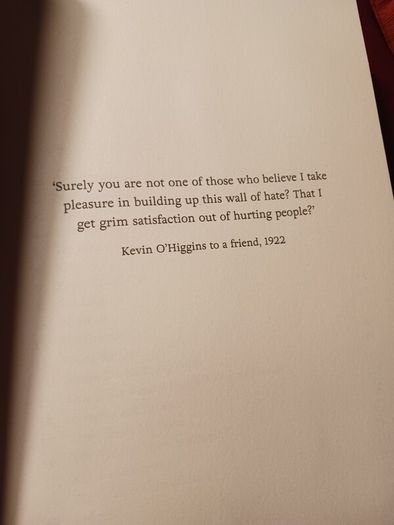 Walled in by Hate / Kevin O' Higgins, His Friends & Enemies / Arthur Mathews / Merrion Press/ 2024