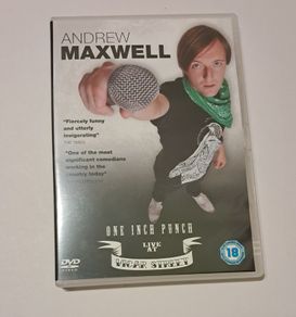 Andrew Maxwell - One Inch Punch - Live at Vicar Street DVD in great condition
