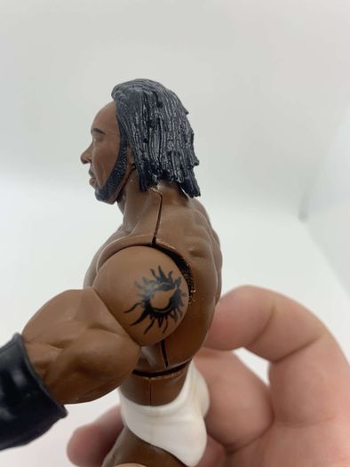 wwe elite custom booker t action figure