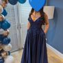 Stunning Navy Dress from Rosie's Closet Image 2