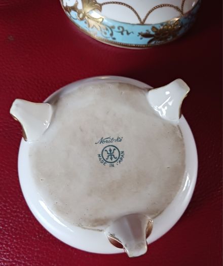 1908 Noritaki, porcelain hair receiver
