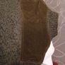 mens cardigan  brown mix fab Image 6