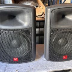 2 New SoundTech 15" Pro Audio Speakers 500w Program 250w