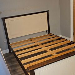 King size bed frame