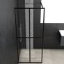 Walk-in Shower Screen Tempered Glass 80x195 cm Image 3