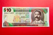 Barbados   10  DOLLARS .  2007. Pick  68a  . ( Uncirculated )