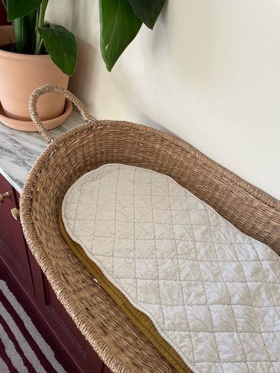 Oliella Nyla Changing Basket - Seagrass