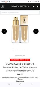 Brand New YSL Touche Eclat Le Teint Foundation B30 SPF22