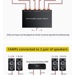 Switcher for Amps and Speakers