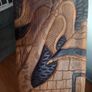 antique African chair Image 3