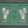 Marquis by Waterford Crystal Angel Candleholders  Pair in Original Box Image 2