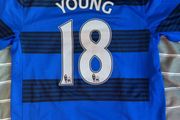 Ashley Young man utd away jersey