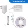 LED Lights Strips 5m/16.4ft, 4096 DIY Color Bason Color Changing led Strip Lights with 24 Key IR Remote, RGB SMD 5050 LED Strips with Timing Off, Mood Lights for Kitchen Home Christmas Decorations [Energy Class A+] Image 2