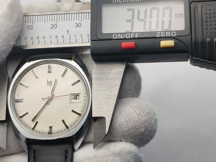 Vintage French LIP Mechanical Watch  R566 Fully Serviced  1970s