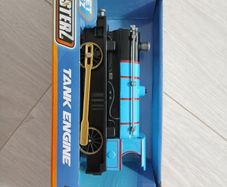 New  blue and black Teamsterz Street Kingz Tank Engine diecast toy train ]
