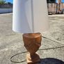 Large heavy vintage table lamp Image 2