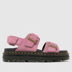 Dr Marten Pink Suede Sandal