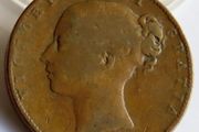 1839 Victoria Farthing Copper