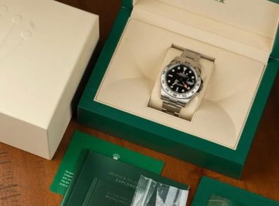 Rolex Explorer II 226570 Black Dial 2024 Full Set Weir & Sons Dublin