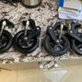 bugaboo cameleon 3 rear wheels x2 in swords Image 2