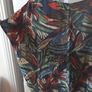 SALE!  Oversized Tropical Print Top size 12, new Image 4