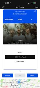 Amble Tickets