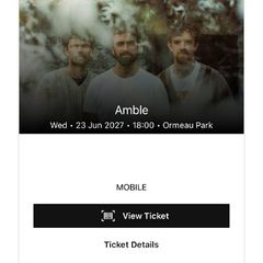 Amble Tickets