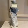 Nao by Lladro Spanish Porcelain Figurine, Girl with a Basket of Roses, 13 inches high Image 4