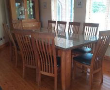 Dining Table & 10 chairs