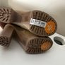 River island heeled boot with side zip Image 4