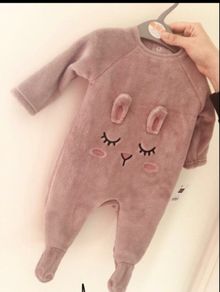 brand new 0-3 months cozy warm babygrow