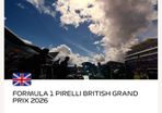 F1 British GP ticket 3 day Grandstand