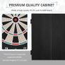 Electronic Dartboard Set, 27 Games Modes and 202 Variations, LED & 12 Soft Tip Darts and Cabinet to Storage, Ready-to-Play Multi-Game Option Darts Machine Image 6