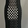All Saints Elkin Hand Crochet Linen Dress Size Uk10 Image 2