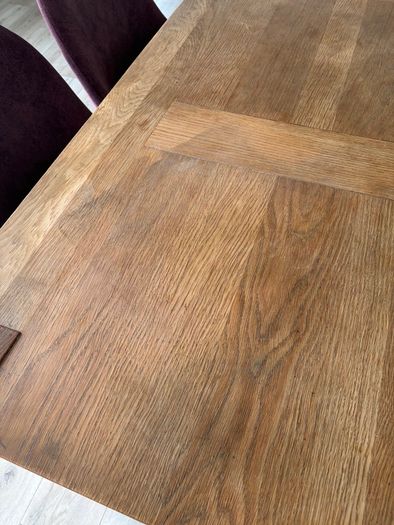 Solid wood kitchen table