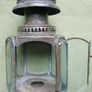 Vintage Pair of Brass Carriage Lamps, by Lime House Lamp Company, pierced canopies, bevelled etched glass chambers, 22" long Image 3