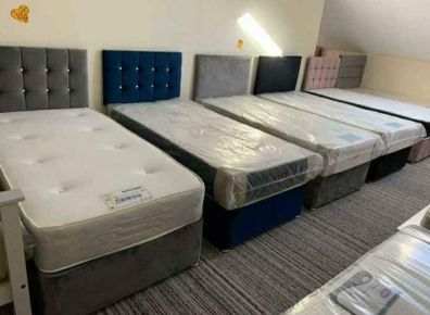 New Single Beds With Mattress And Headboard