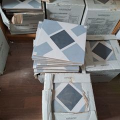 FREE Havana White Cross Porcelain Tiles