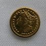 US Miniature 24K Gold Plated Token Image 2