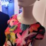 New Floral Stretch Dress Image 4