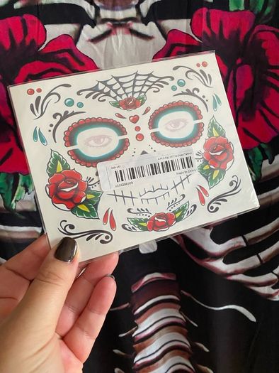 Day of the Dead Skeleton Costume - Please read