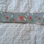80s 90s Vintage Floral High Waist Belt With Gold Clasp Image 3
