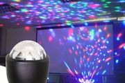 Mini Disco Ball Party Stage Projector Lights Mini Led Voice Activated USB Crystal Magic Ball Flash DJ Lights for Home KTV Bar Car #20