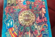 Beatles Sgt Pepper Metal Wall Plaque