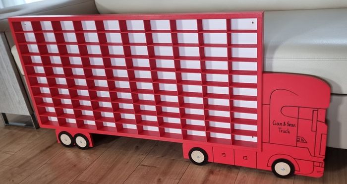 Cabinet Display Shelf Truck Kids Storage Collectibles