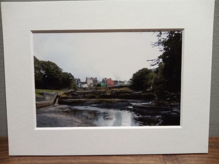 Mounted Original Photography - Ennistymon Cascades