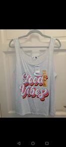Good vibes tank top 16 to 18 new tags