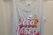 Good vibes tank top 16 to 18 new tags